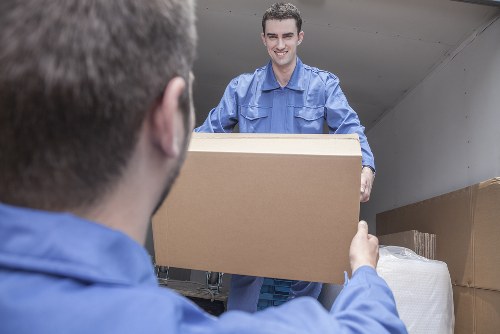 Man with van service assisting with a local move in Uxbridge