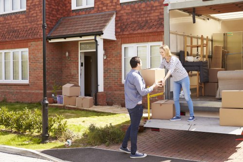 Low-carbon van used for eco-friendly removals in Uxbridge