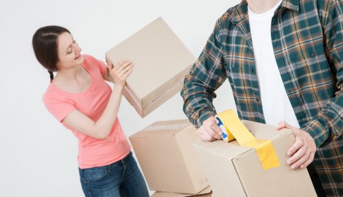 Man and van service helping with a local move in Uxbridge