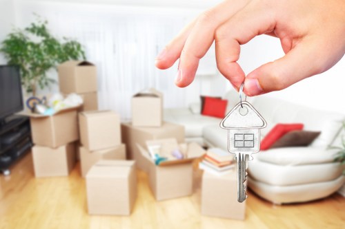 Uxbridge man and van team handling careful loading and delivery of household items
