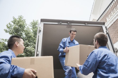 Man and a van service transporting goods under UK law