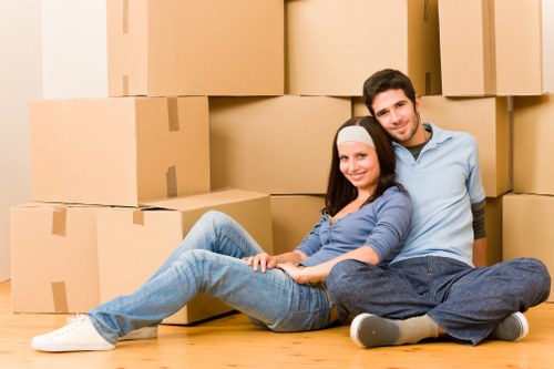 Organised packing and transport for removal truck hire in Uxbridge