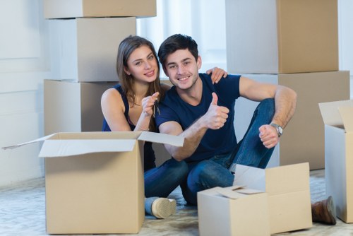 Removal van for residential and commercial moves in Uxbridge