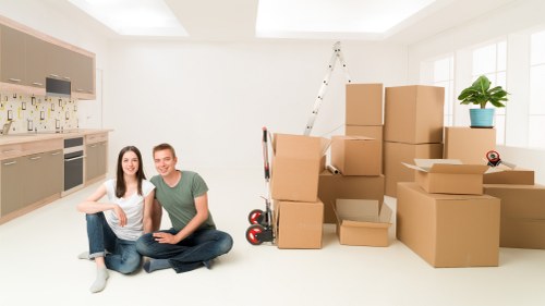 Customer booking a man and a van removal service online or by phone