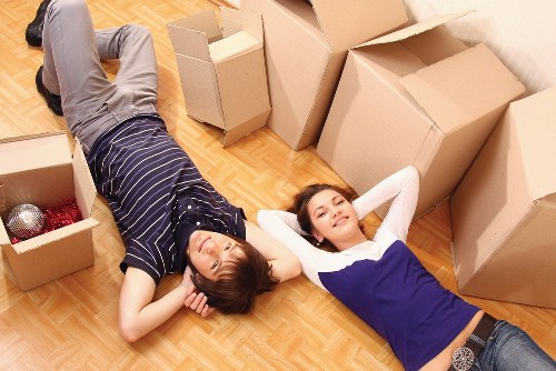 Local moving team assisting with a flat move in Uxbridge