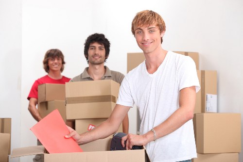 Risk assessment being carried out before a move