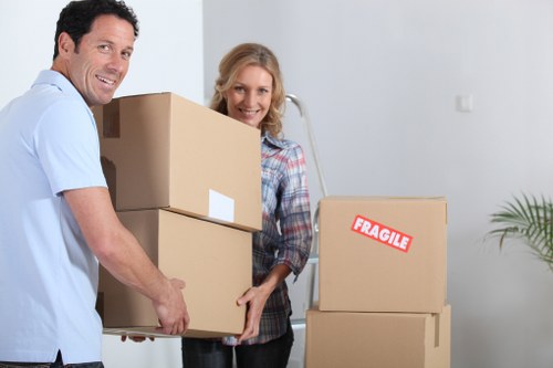 Local house removal service in Uxbridge managing a home relocation